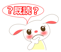 Funny Honey Bunny sticker #908245