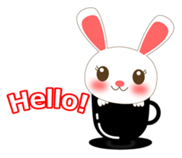 Funny Honey Bunny sticker #908248