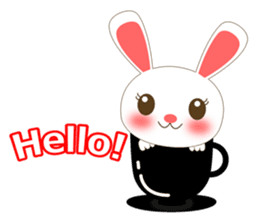 Funny Honey Bunny sticker #908248