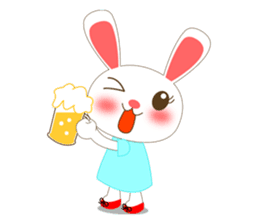 Funny Honey Bunny sticker #908250