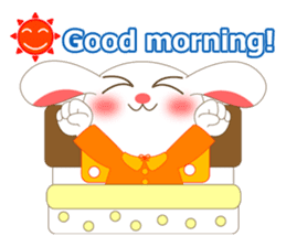 Funny Honey Bunny sticker #908258