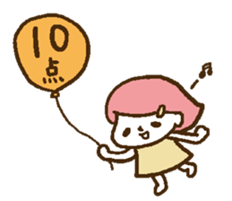 A face is lovely. sticker #908537