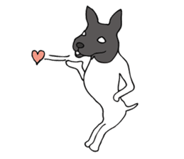Japanese Terrier U-taro sticker #908929
