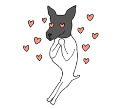 Japanese Terrier U-taro sticker #908930