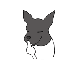 Japanese Terrier U-taro sticker #908936