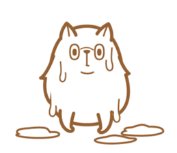 cotton candy dog sticker #909125