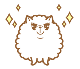 cotton candy dog sticker #909152