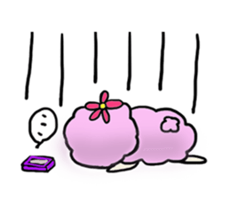 A sheep and lion sticker #909652