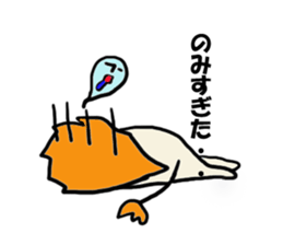 A sheep and lion sticker #909664