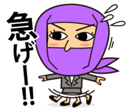 KUNOICHI ninja sticker #909719