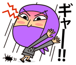 KUNOICHI ninja sticker #909725