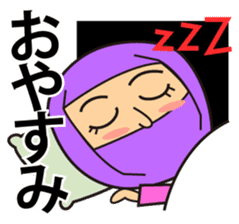 KUNOICHI ninja sticker #909735