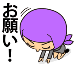 KUNOICHI ninja sticker #909737