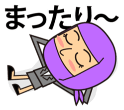 KUNOICHI ninja sticker #909743