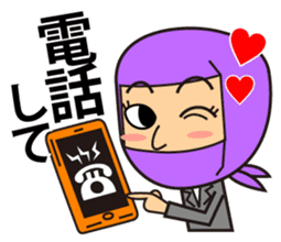 KUNOICHI ninja sticker #909746