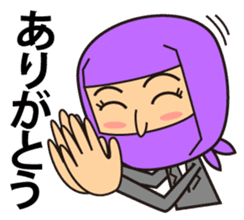 KUNOICHI ninja sticker #909754
