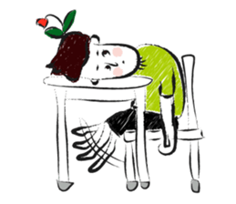 A certain writer and dog and cat. sticker #909801