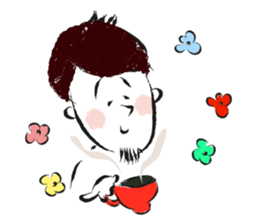 A certain writer and dog and cat. sticker #909818