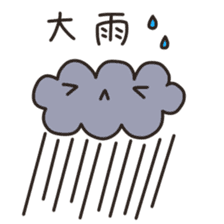 The weather sticker #910089