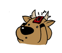 deer is freedom! sticker #910239