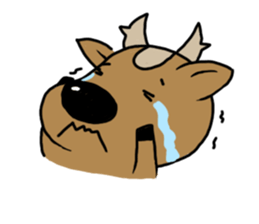 deer is freedom! sticker #910266