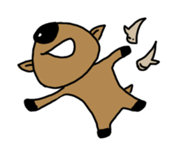 deer is freedom! sticker #910267