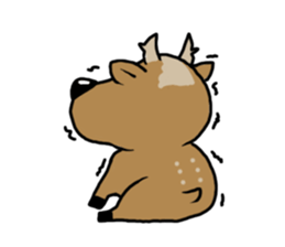 deer is freedom! sticker #910269