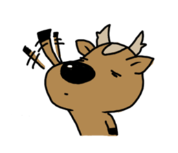 deer is freedom! sticker #910277