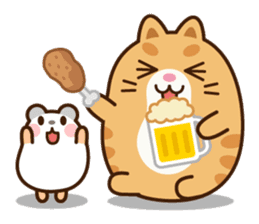 cat & mouse couple (Ver.1) sticker #911341