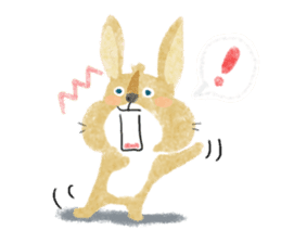 lop-eared rabbit KINAKO sticker #911368