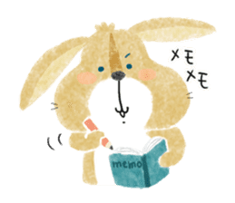 lop-eared rabbit KINAKO sticker #911396