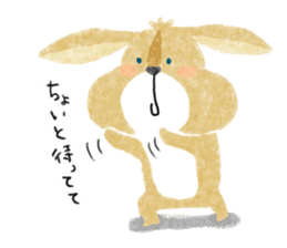 lop-eared rabbit KINAKO sticker #911397