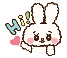 Japanese "Kawaii"Rabbit& Cat sticker #911719