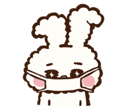 Japanese "Kawaii"Rabbit& Cat sticker #911727
