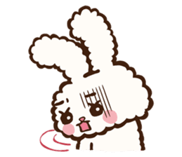 Japanese "Kawaii"Rabbit& Cat sticker #911729