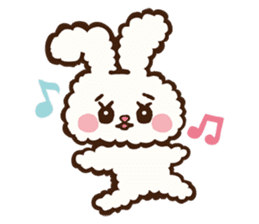 Japanese "Kawaii"Rabbit& Cat sticker #911730