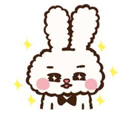 Japanese "Kawaii"Rabbit& Cat sticker #911732