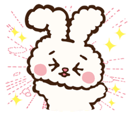 Japanese "Kawaii"Rabbit& Cat sticker #911734