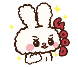 Japanese "Kawaii"Rabbit& Cat sticker #911736