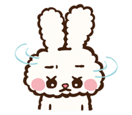 Japanese "Kawaii"Rabbit& Cat sticker #911737