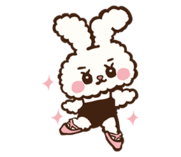 Japanese "Kawaii"Rabbit& Cat sticker #911740