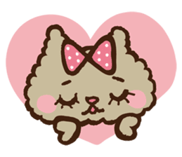 Japanese "Kawaii"Rabbit& Cat sticker #911747