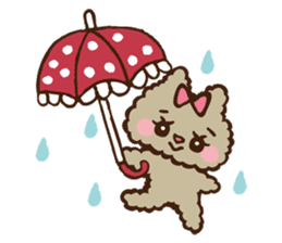 Japanese "Kawaii"Rabbit& Cat sticker #911748