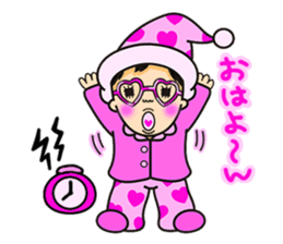 Pink fairy Lady Momo sticker #911879