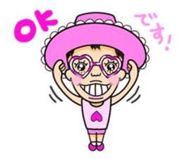 Pink fairy Lady Momo sticker #911882