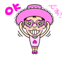 Pink fairy Lady Momo sticker #911882