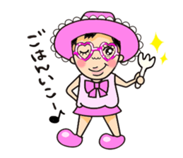 Pink fairy Lady Momo sticker #911887