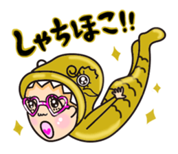 Pink fairy Lady Momo sticker #911890