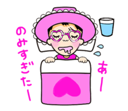 Pink fairy Lady Momo sticker #911895