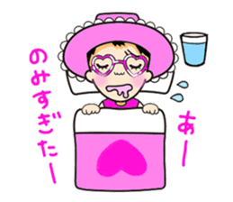 Pink fairy Lady Momo sticker #911895